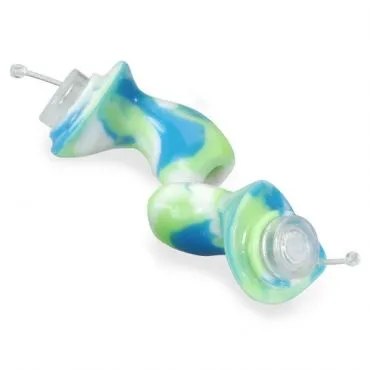 Custom-molded earpiece